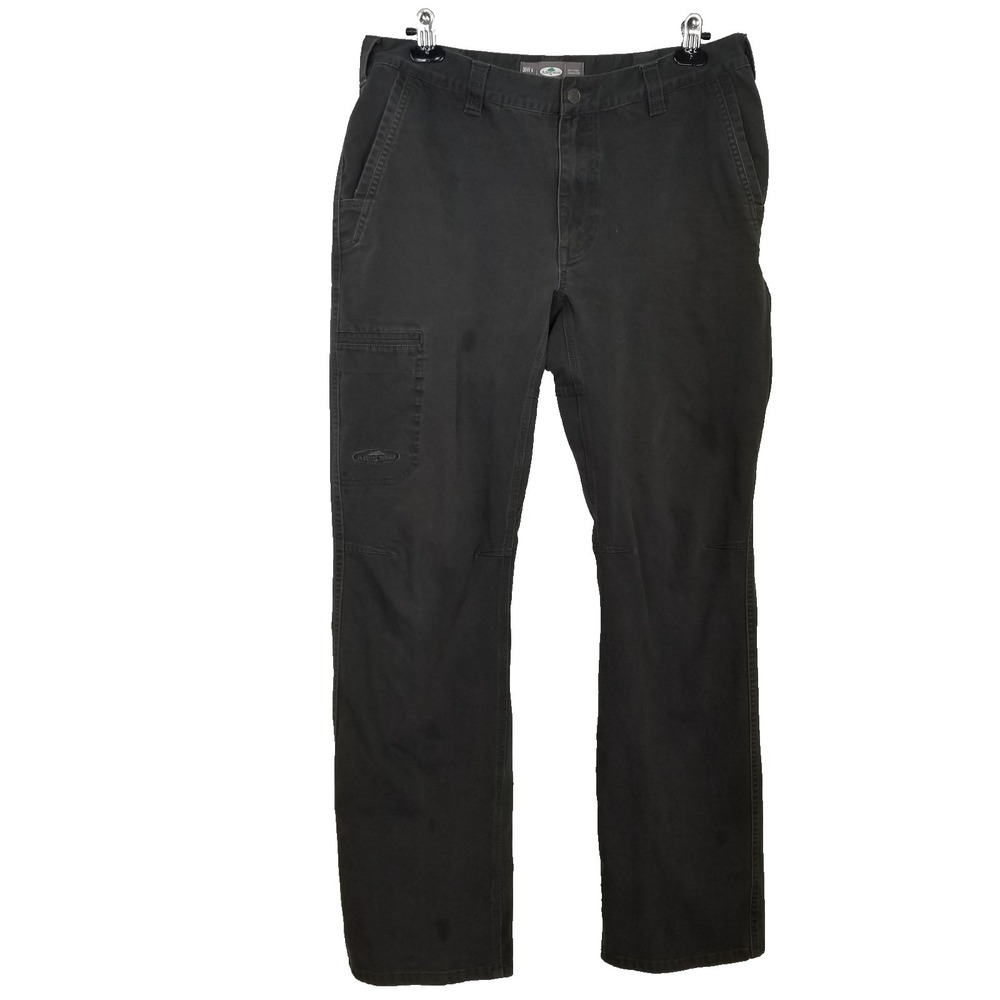 Arborwear Men‎ Cotton Canvas Pants Sz 36 x 34 Gray Straight Casual WorkWear Y2K